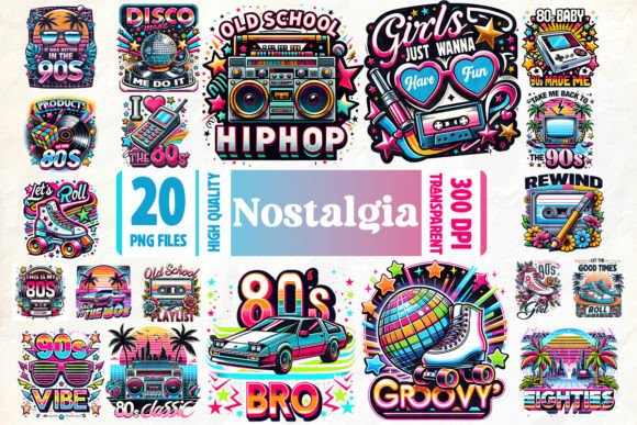 Download Retro Vibes Design Pack - Premium Resources