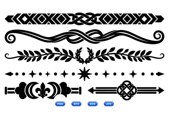 Download Elegant Celtic Border Design Pack - Design pack Collection