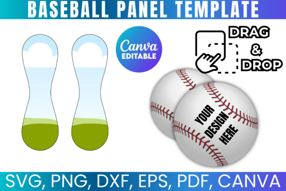 Download Baseball Panel Template Svg - Baseball panel Collection